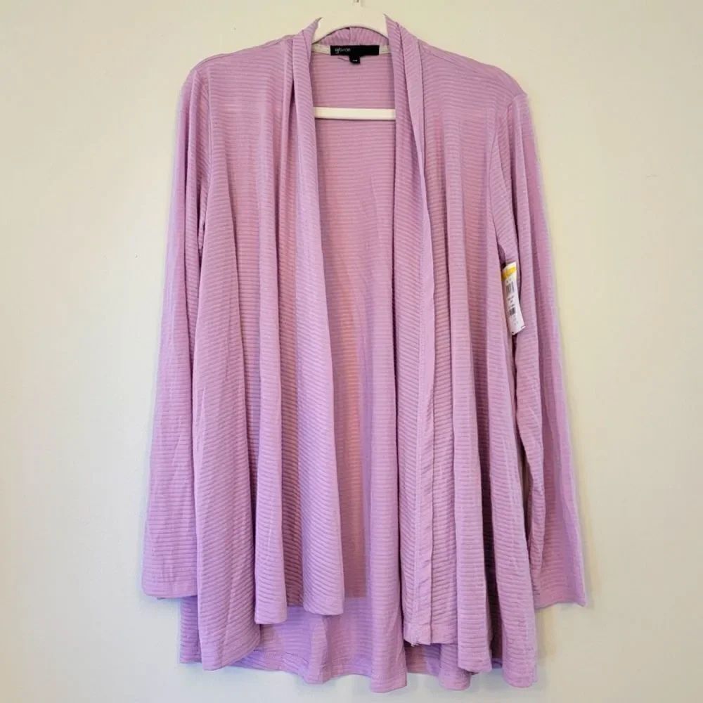 Gibson Purple Cardigan  